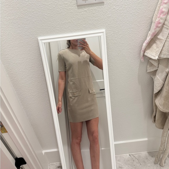 Zara “suede” dress - nwot - Picture 2 of 5